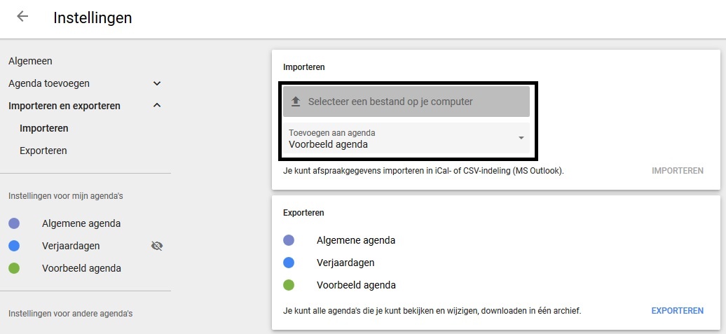 sync laatste stap. 